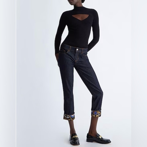 LIU-JO Denim - LIU*JO CROPPED BOTTOM UP JEANS